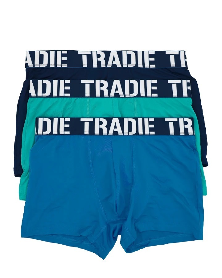 Tradie Boxed Set 3pk Fitted Trunks