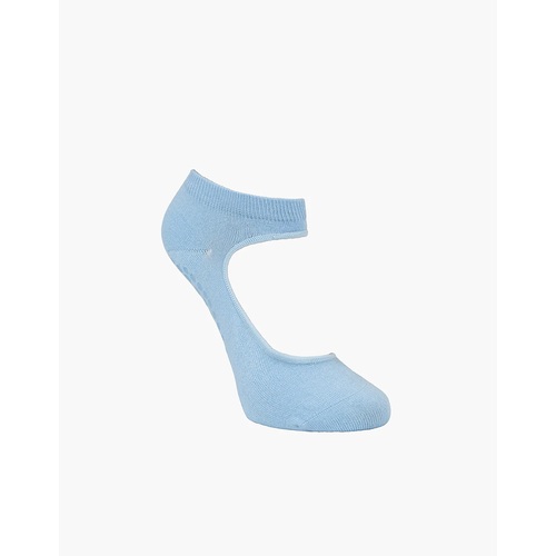 Ladies Size 2-8 Blue Pilates Barra Yoga Grip Socks Pussyfoot 1 Pair